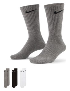 Nike Everyday Lightweight 3p Socks / Bílá, Černá, Šedá