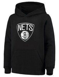 Outer Stuff Dětská NBA Primary Logo Nets Hoodie / Černá, Bílá / M