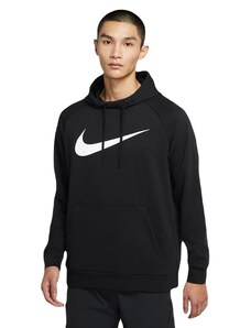 Nike Dri-Fit Logo Hoodie / Černá, Bílá / XL