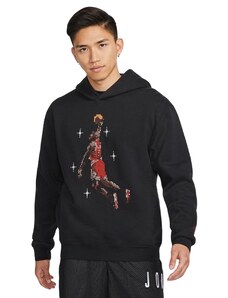 Air Jordan Essentials Graphic Fleece Hoodie / Černá / S