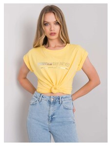 Zonno Žluté bavlněné tričko