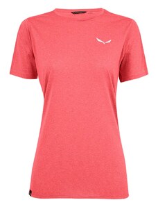 Dámské triko Salewa Pedroc 3 Dry T-Shirt Fluo Coral