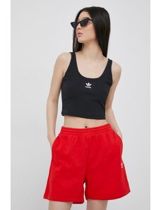 Top adidas Originals dámský, černá barva, HF3399-BLACK