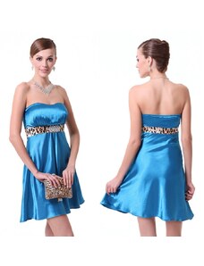 Ever Pretty krátké modré společenské šaty Rotta