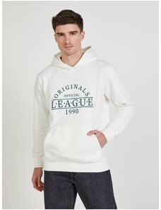 Krémová mikina s kapucí Jack & Jones Neo - Pánské