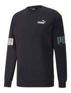 Puma Puma Power Colorblock Crew TR Pánská mikina