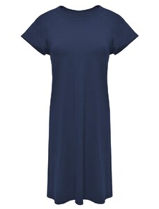 DKaren Woman's Slip Flora Navy Blue