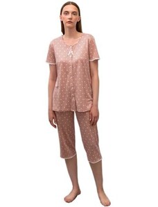 Dvoudílné dámské pyžamo Vamp 16017