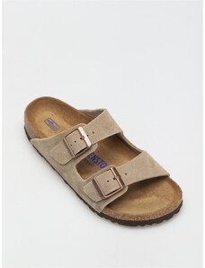 Birkenstock Arizona Sfb Narrow (taupe suede leather)hnědá