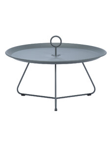 Tmavě šedý kovový konferenční stolek HOUE Eyelet 70 cm