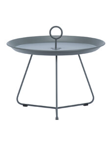 Tmavě šedý kovový konferenční stolek HOUE Eyelet 57,5 cm