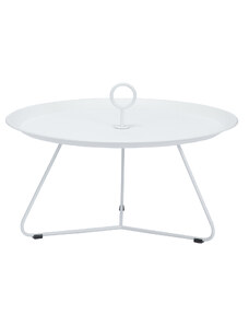 Bílý kovový konferenční stolek HOUE Eyelet 70 cm