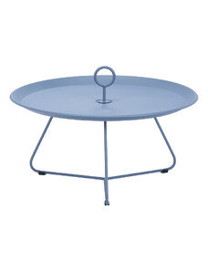 Světle modrý kovový konferenční stolek HOUE Eyelet 70 cm