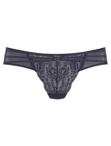 VICTORIA´S SECRET Kalhotky Victoria's Secret Stretch Cotton Lace-waist  Cheeky Panty černá S - GLAMI.cz