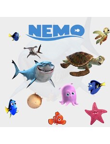 Hledá se Nemo Samolepka na zeď Nemo