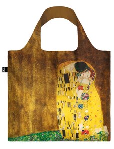 Skládací nákupní taška LOQI GUSTAV KLIMT The Kiss