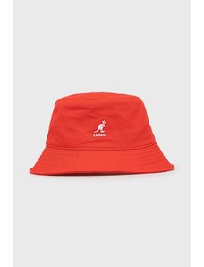 Bavlněný klobouk Kangol červená barva, bavlněný, K4224HT.CG637-CG637