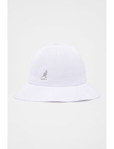 Klobouk Kangol bílá barva, K2094ST.WH103-WH103