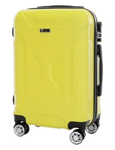 Cestovní kufr T-class VT21121, žlutá, M, 54 x 38 x 21 cm / 35 l