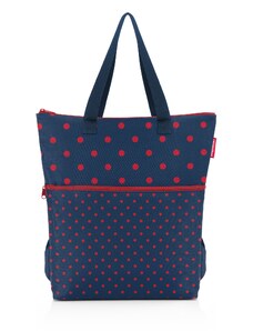 Chladící taška a batoh Reisenthel Cooler-backpack Mixed dots red