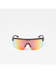Pánské sluneční brýle Horsefeathers Scorpio Sunglasses Matt Black/ Mirror Red