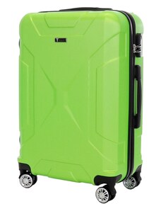 Cestovní kufr T-class VT21121, zelená, L, 66 x 44 x 24 cm / 60 l