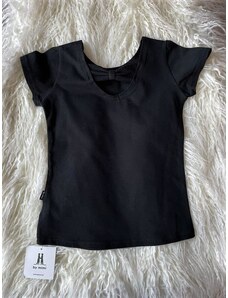 Dívčí triko Baletka černé | By Mimi