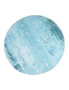 Moebel Living Modro béžový bavlněný koberec Charlize 150 cm