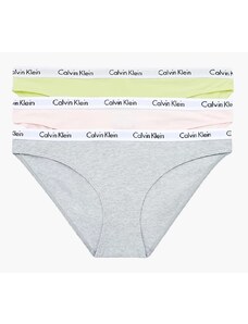 Dámské bikiny Calvin Klein Plus Size - 3Pack, vícebarevné