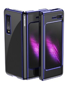 IZMAEL.eu Plating Case Hard pouzdro pro Samsung Galaxy Fold modrá