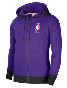 Nike Los Angeles Lakers Courtside Hoodie / Fialová, Černá / S