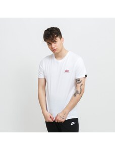 Alpha Industries Backprint T white/red