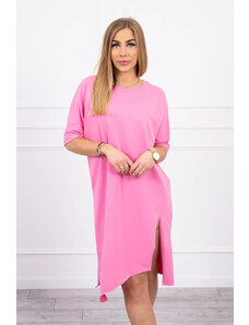 Kesi Oversize šaty světle růžové