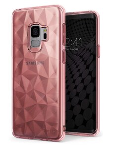 Ringke Ringke Air Prism Ultra Thin 3D Cover Gel TPU pouzdro pro Samsung Galaxy S9 růžová