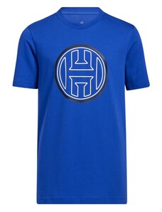 Dětské Adidas Harden Logo Tee / Modrá, Černá / S