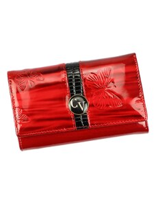 Dámská kožená peněženka Cavaldi H29-3-DBF červená