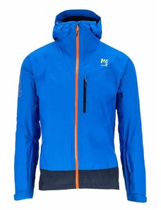 Pánská nepromokavá bunda Karpos Lot Rain Jacket Blue-Orange