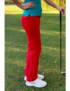 Colorido Dámské outdoorové červené golfové kalhoty