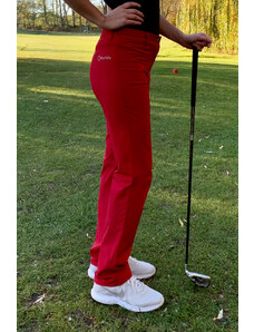 Colorido Dámské outdoorové bordó golfové kalhoty