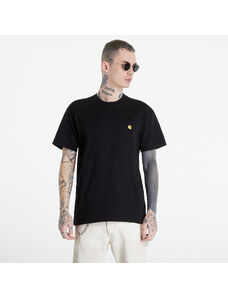Pánské tričko Carhartt WIP S/S Chase T-Shirt Black/ Gold