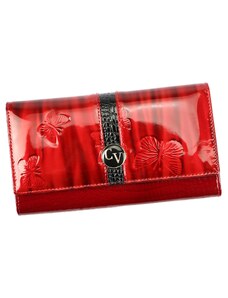 Dámská kožená peněženka Cavaldi H22-3-DBF červená