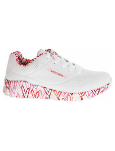 Skechers Uno Lite - Lovely Luv white-red-pink 35