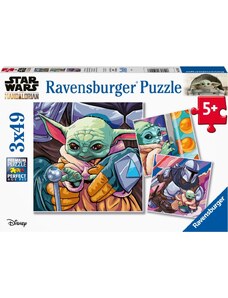 Ravensburger Puzzle Star Wars Mandalorian 3x49 dílků