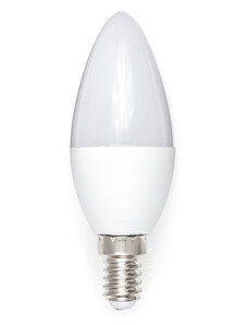 MILIO LED žárovka C37 - E14 - 7W - 580 lm - teplá bílá