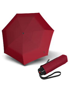 Knirps T.020 Small Manual Dark Red - dámský skládací mini deštník