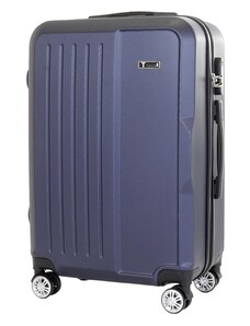 Cestovní kufr T-class VT1701, modrá, L, 66 x 44 x 24 cm / 60 l