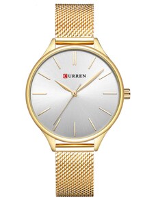 Dámské hodinky CURREN Metal Gold White