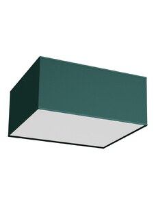 Milagro Stropní svítidlo VERDE 2xE27/60W/230V 40x40 cm zelená MI1719