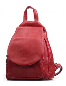 Červené, kožené dámské batohy | 160 kousků - GLAMI.cz