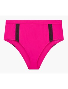 Calvin Klein dámský spodní díl plavek Royal Pink Plus Size - bikiny